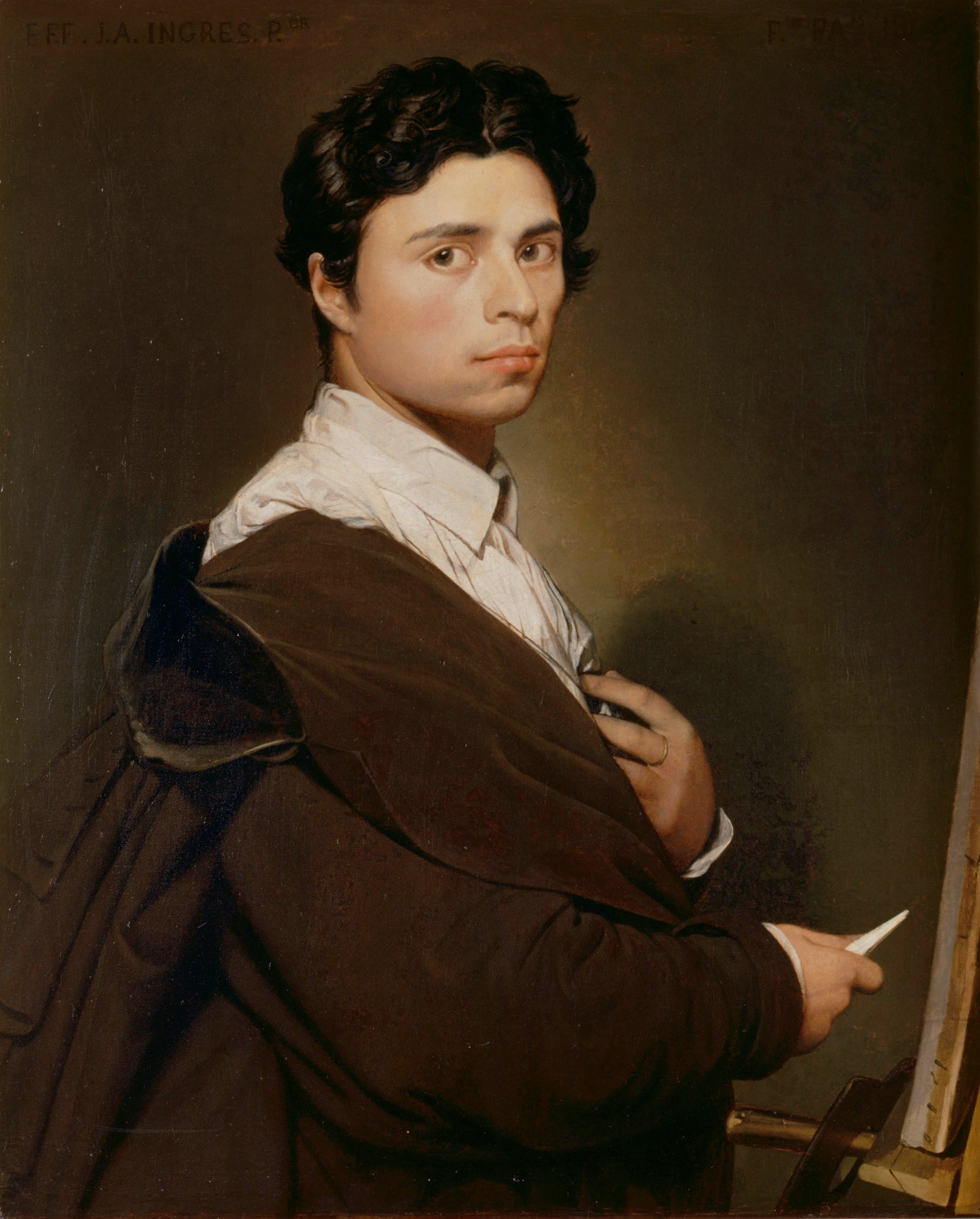 Yirmi dört yaşında otoportre - Jean-Auguste-Dominique Ingres