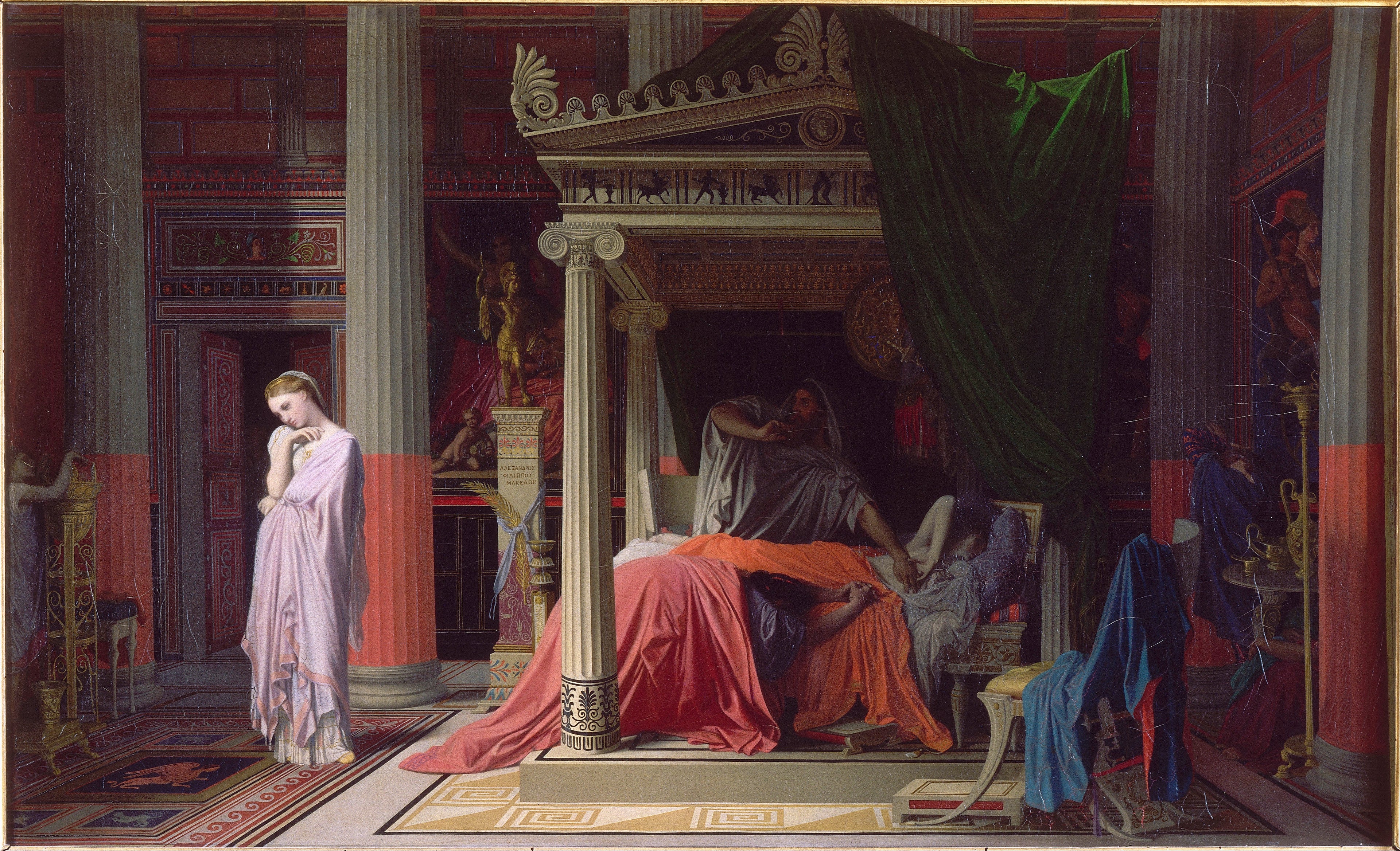 Antiochus'un Hastalığı - Jean-Auguste-Dominique Ingres