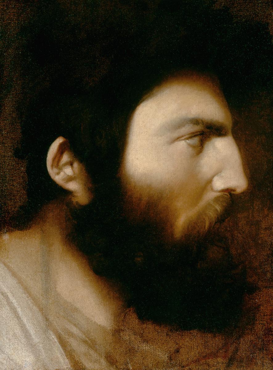 Sakallı Adam Profili - Jean-Auguste-Dominique Ingres