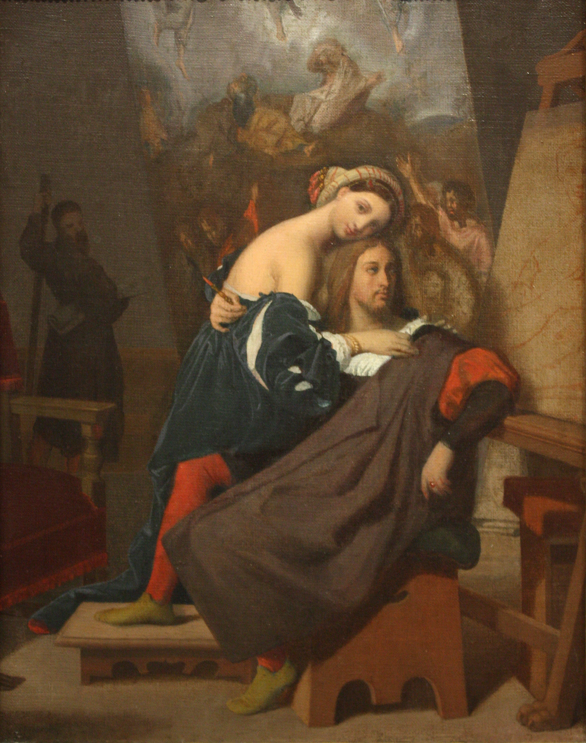 Raphaël ve Fırıncının Kızı - Jean-Auguste-Dominique Ingres