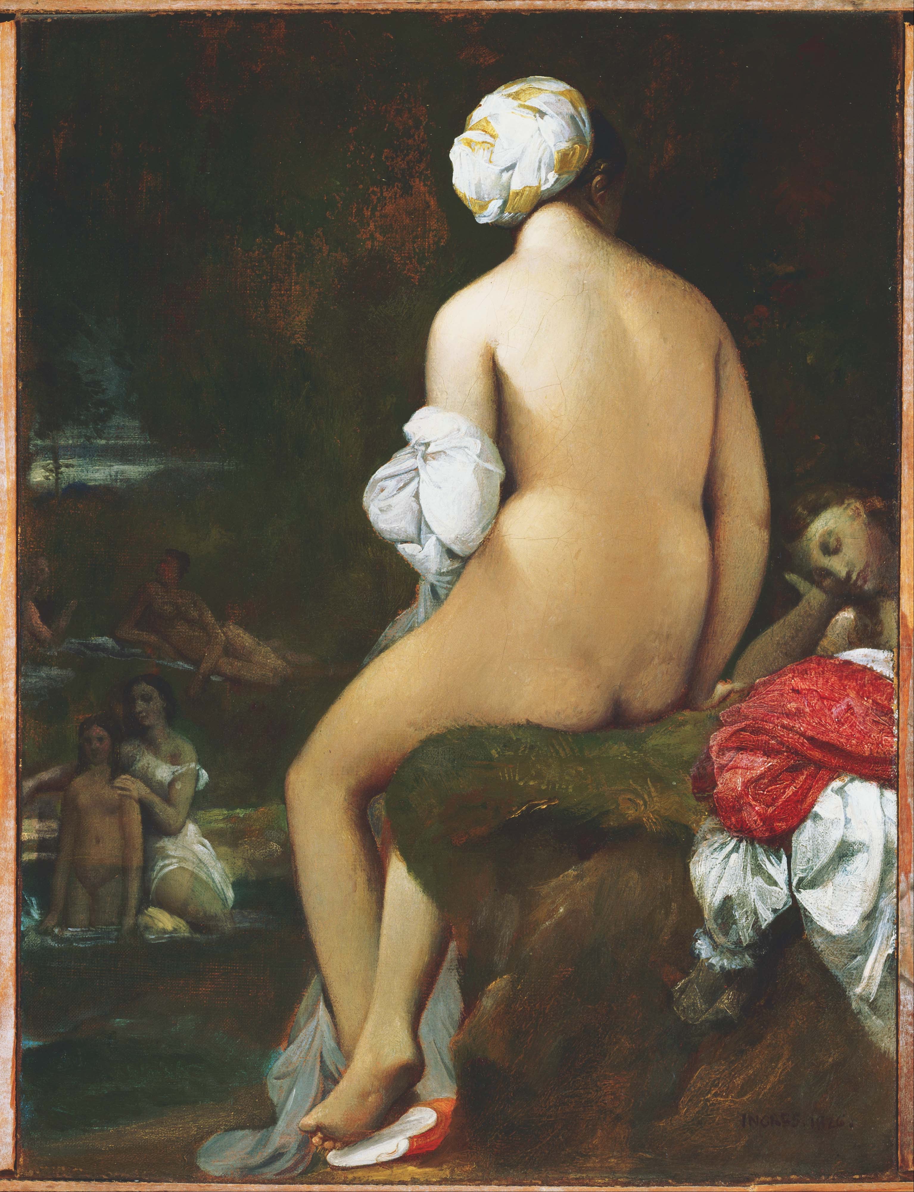 Küçük Yüzücü - Jean-Auguste-Dominique Ingres