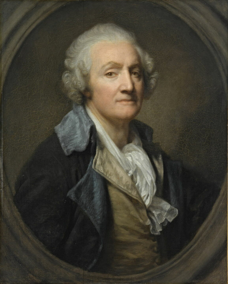 Sanatçının Portresi - Jean-Baptiste Greuze