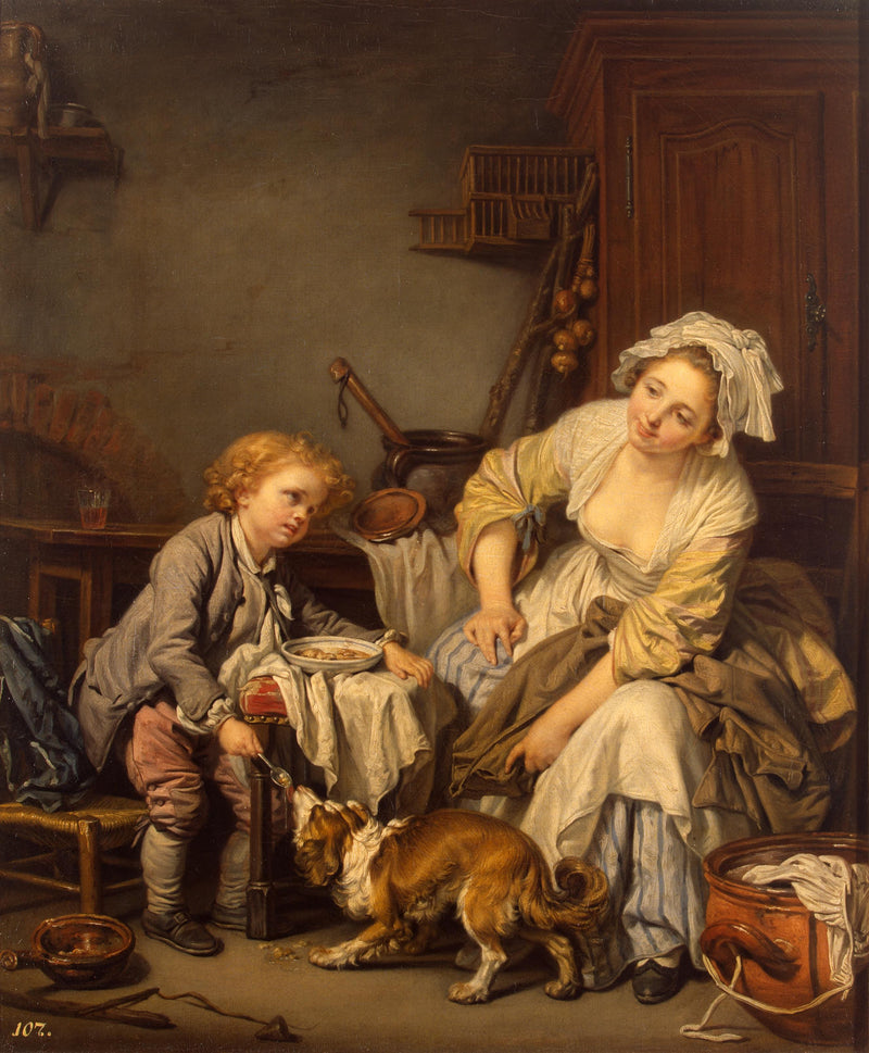Şımartılmış çocuk - Jean-Baptiste Greuze