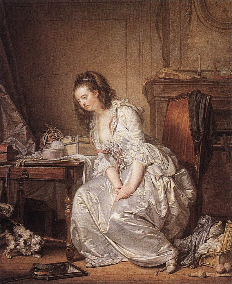 Kırık Ayna - Jean-Baptiste Greuze