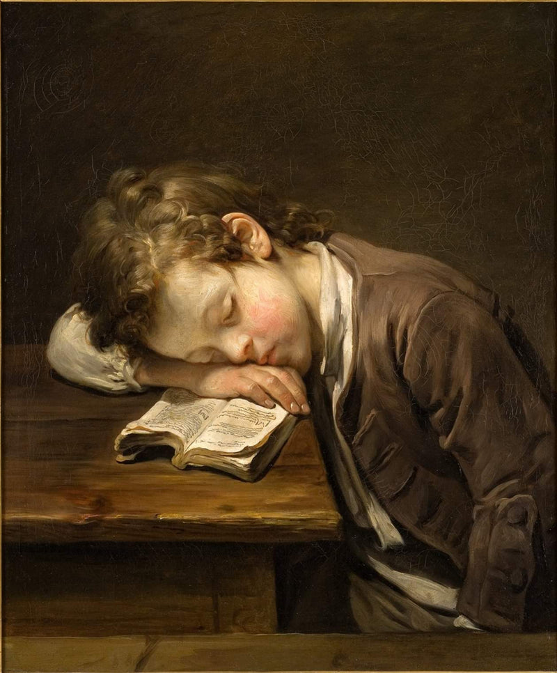 Le Petit Paresseux - Jean-Baptiste Greuze