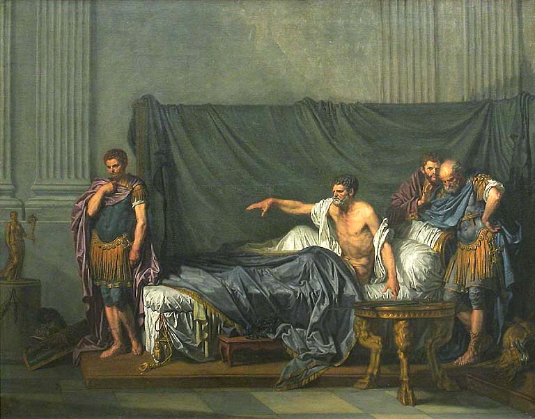 Septime Sévère ve Caracalla - Jean-Baptiste Greuze