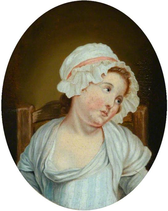Tête de jeune fille - Jean-Baptiste Greuze
