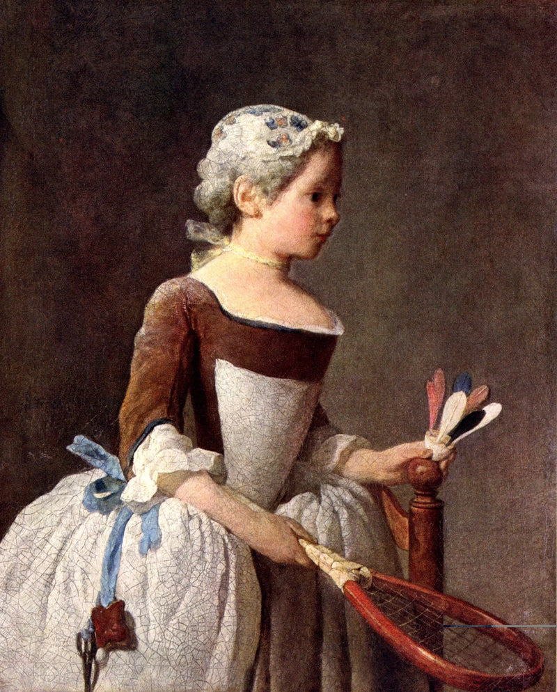 Kız Çocuğu Direksiyon Başında - Jean Siméon Chardin