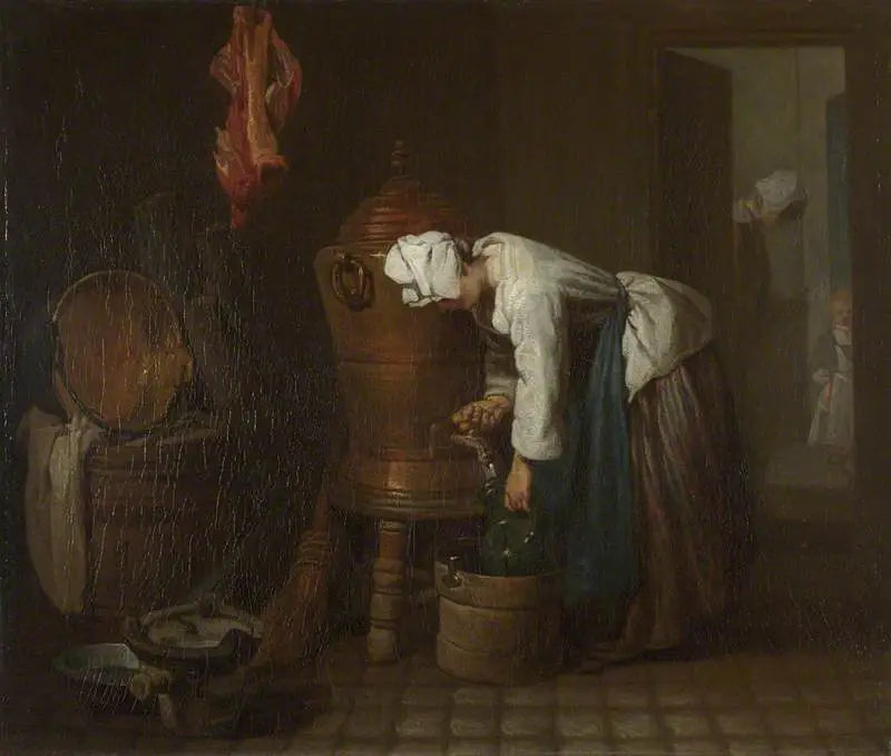 La Fontaine (Su Deposu) - Jean Siméon Chardin