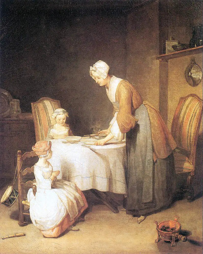 Le Bénédicité - Jean Simeón Chardin