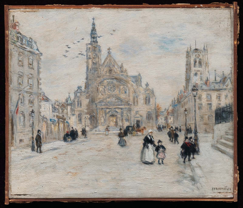 Saint-Étienne-du-Mont, Paris - Jean-François Raffaëlli