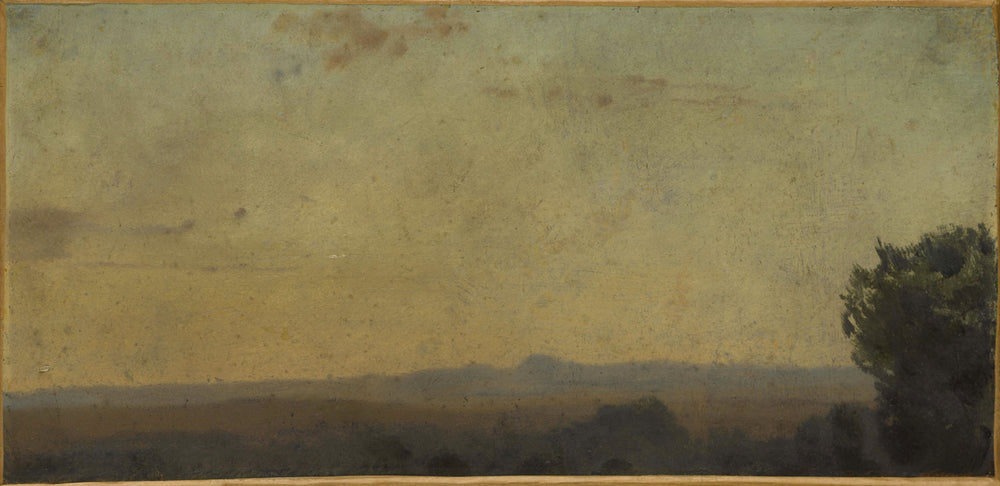 Paysage d'Italie - Jean-Jacques Henner