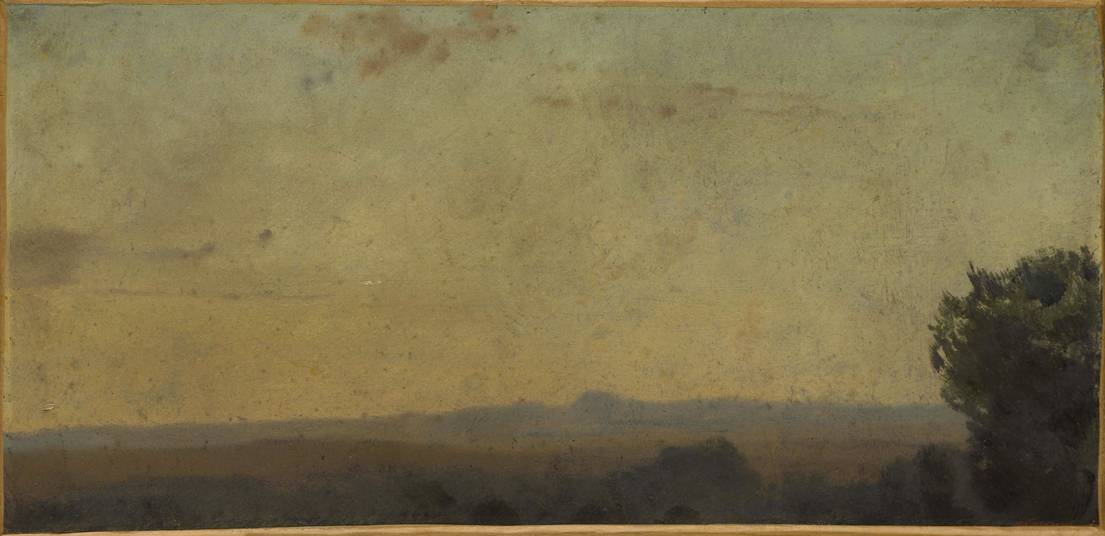 Paysage d'Italie - Jean-Jacques Henner
