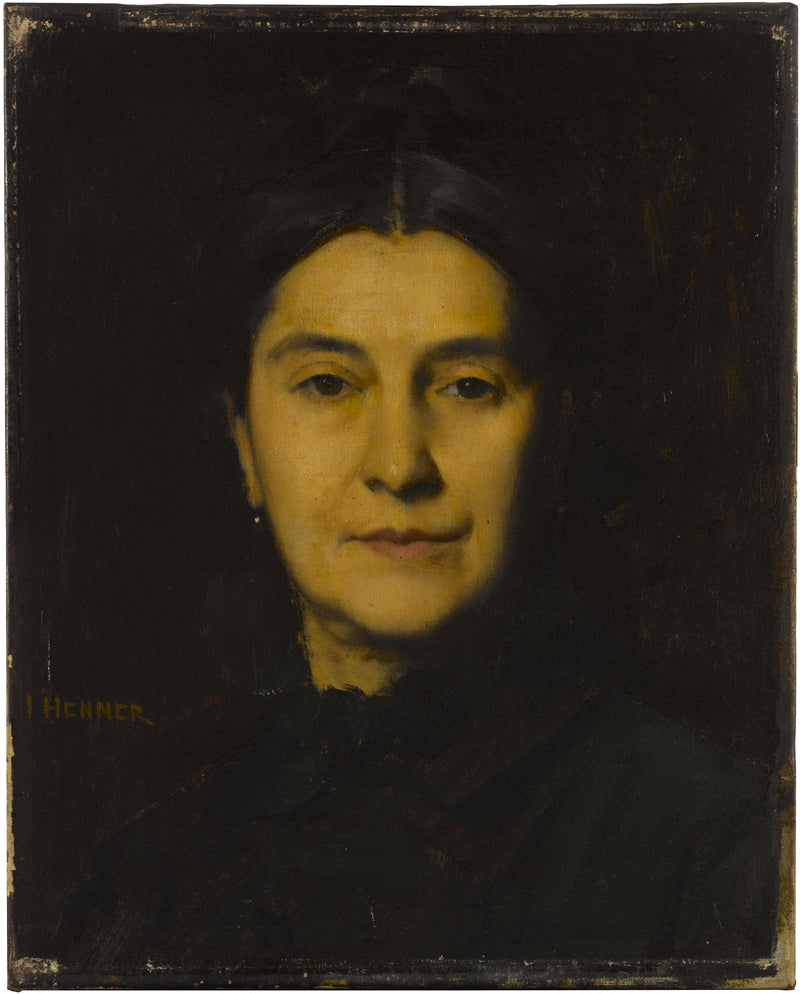 Portrait de Madame Herzog - Jean-Jacques Henner