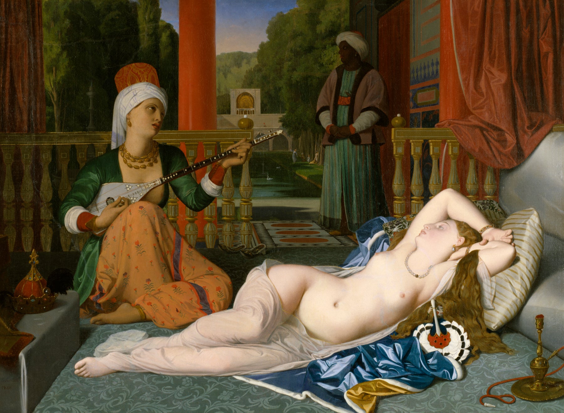 Esir Odaliski - Jean-Auguste-Dominique Ingres