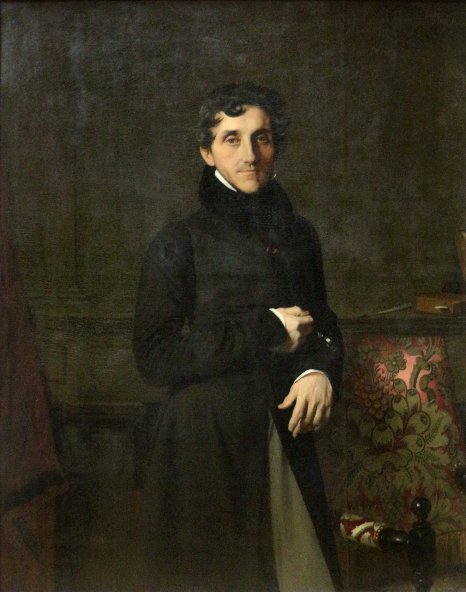 Kont Louis-Mathieu Molé Portresi - Jean-Auguste-Dominique Ingres