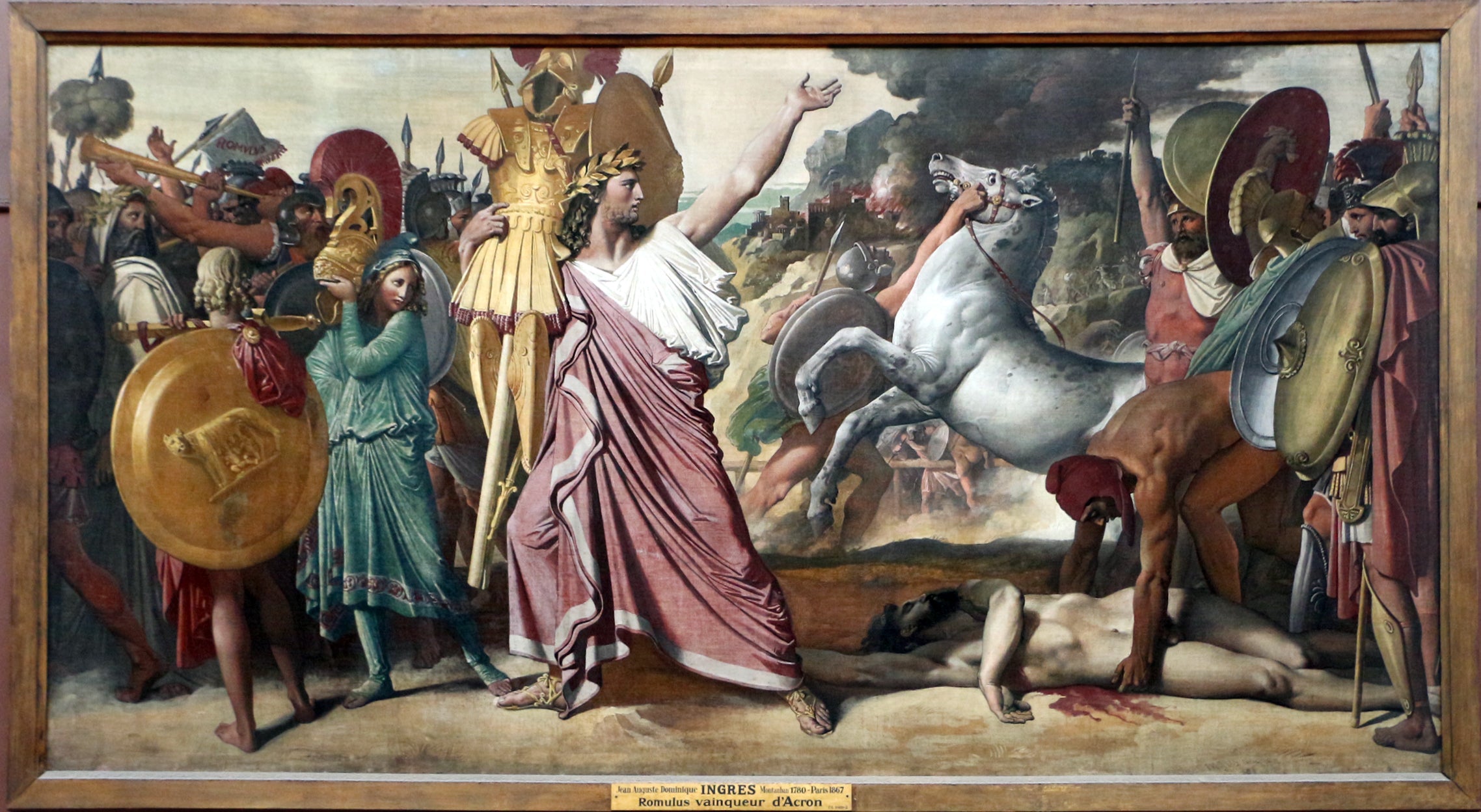 Romulus, Acron'un galibi - Jean-Auguste-Dominique Ingres