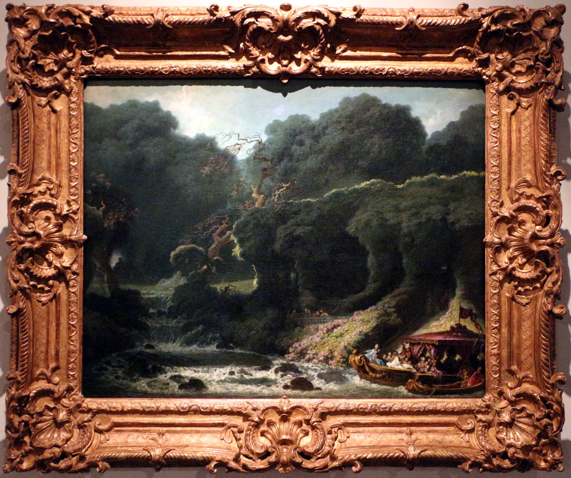 L'île de l'amour - Jean-Honoré Fragonard
