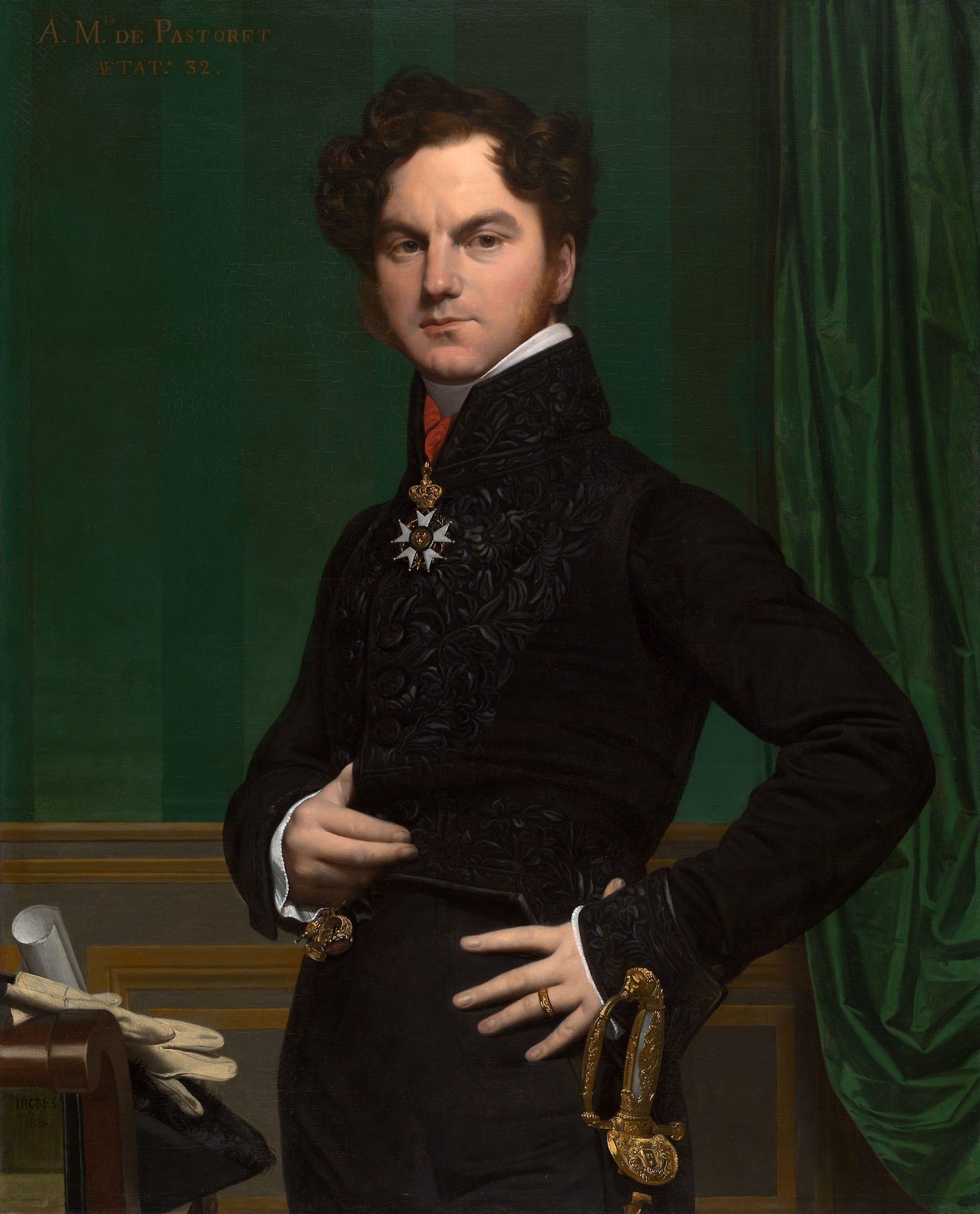 Kont Amédée-David de Pastoret - Jean-Auguste-Dominique Ingres