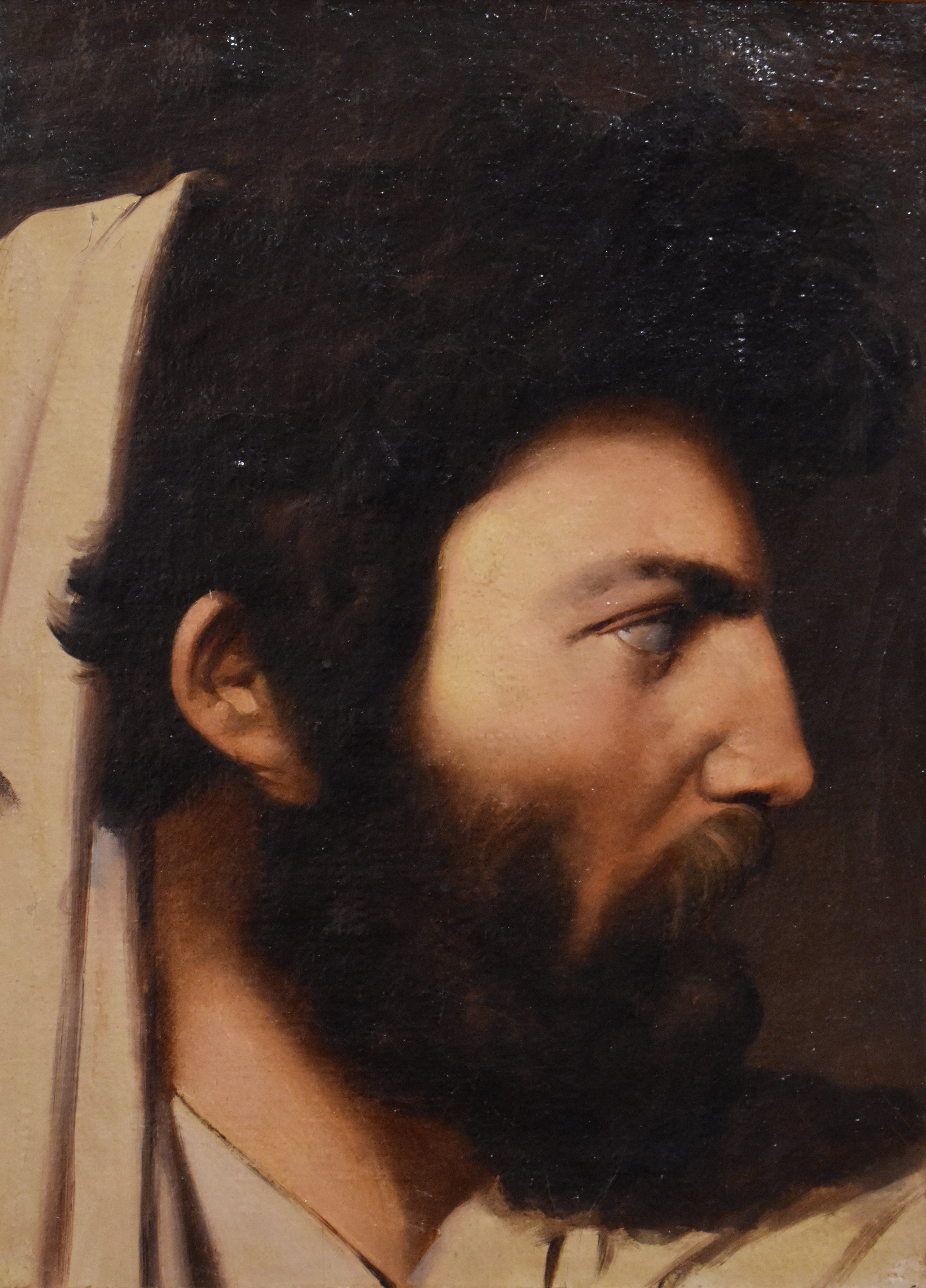 Jupiter ve Thetis'in Kompozisyonu İçin Profil Çalışması - Jean-Auguste-Dominique Ingres
