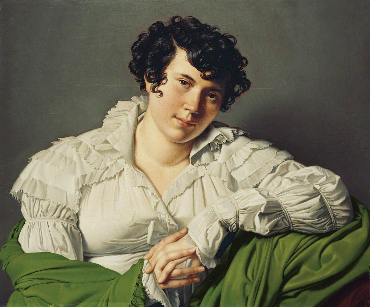 Madame de Staël Portresi - Jean-Auguste-Dominique Ingres