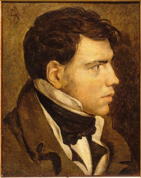 Genç Adam Portresi - Jean-Auguste-Dominique Ingres