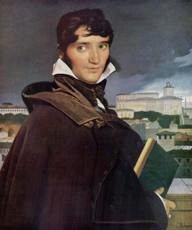 François-Marius Granet Portresi - Jean-Auguste-Dominique Ingres