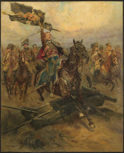 Charge de cavalerie - Édouard Detaille - Alpha Reproduction