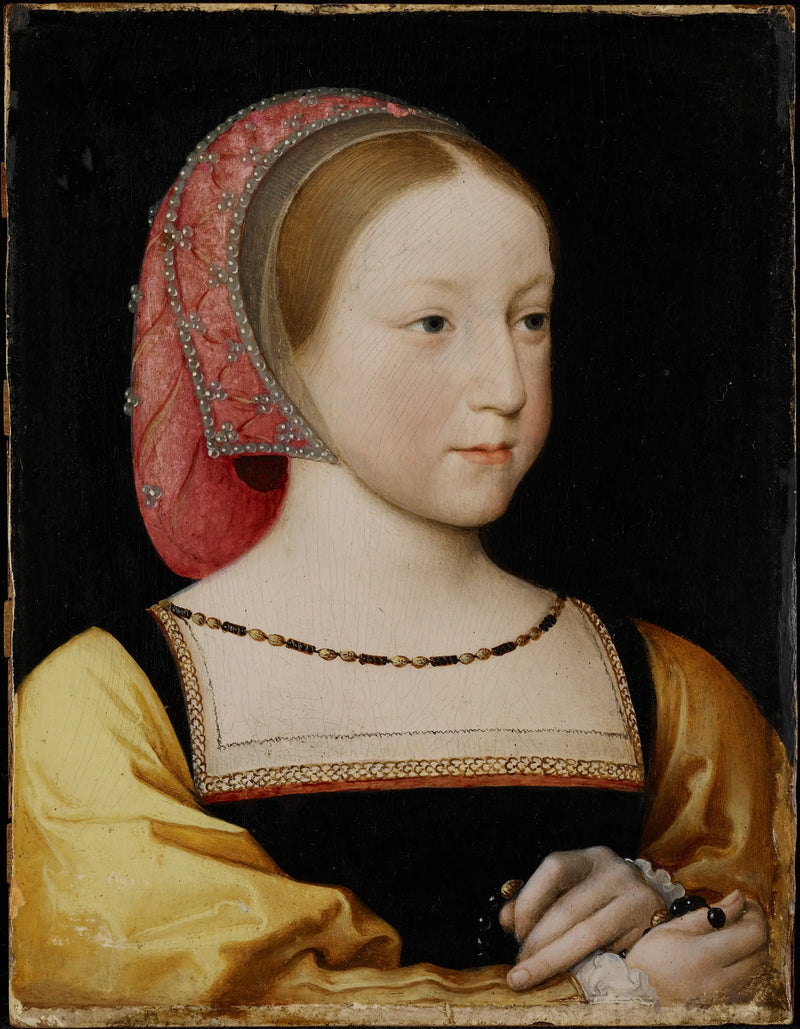 Charlotte de Valois Portresi - Jean Clouet