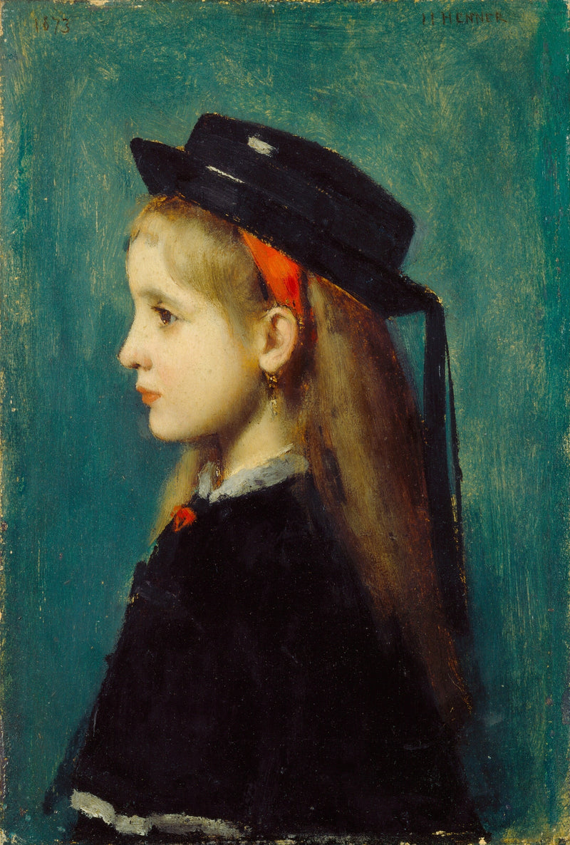 Fille d'Alsace - Jean-Jacques Henner