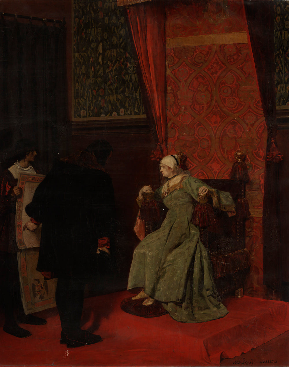 Colomb avant Isabelle - Jean-Paul Laurens