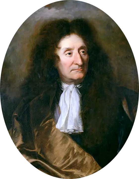Jean de La Fontaine Portresi (1621-1695), şair - Hyacinthe Rigaud
