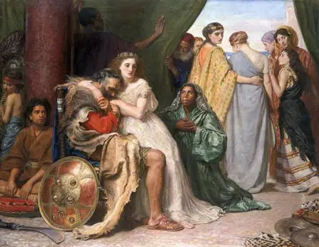 Sacrifice de la fille de Jephté - John Everett Millais - Alpha Reproduction