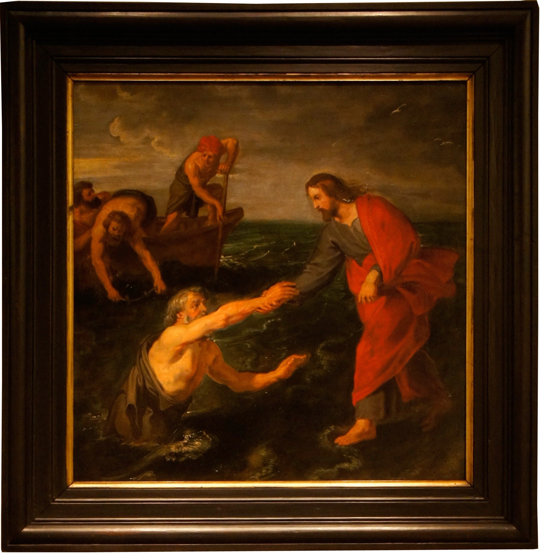 Jésus marchand sur les eaux - Peter Paul Rubens