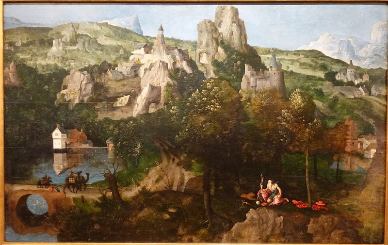 São Jerónimo em Adoração - Joachim Patinier