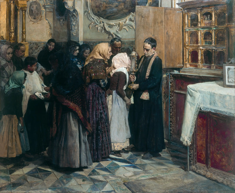 Relik üzerindeki Öpücük - Joaquín Sorolla