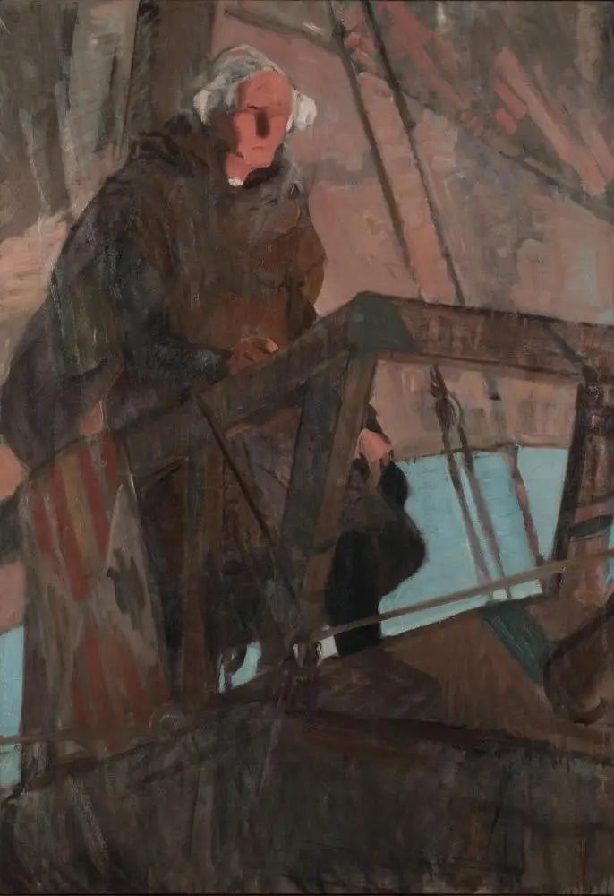 Palos'tan Ayrılan Kolomb (arka güvertede) - Joaquín Sorolla