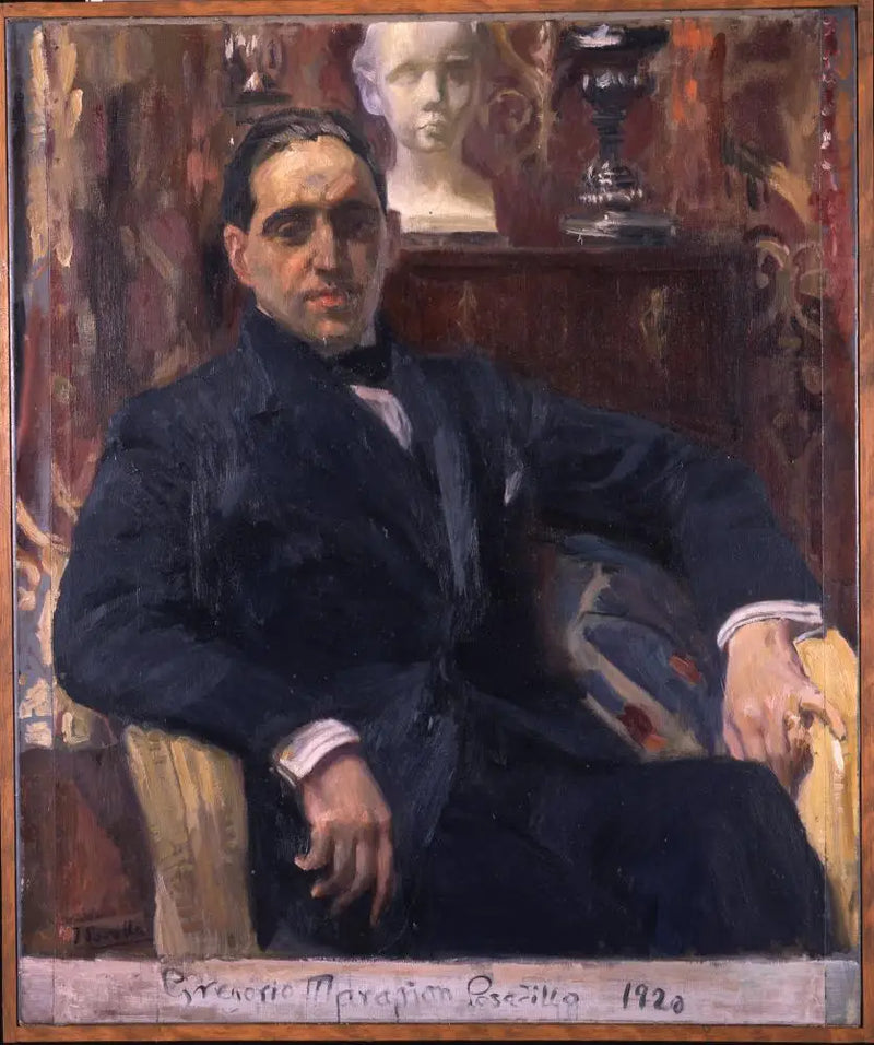 Doktor Gregorio Marañón ve Posadillo - Joaquín Sorolla