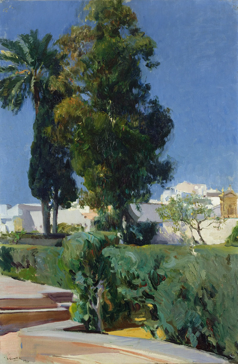 Bahçe Köşesi, Alcazar, Sevilla - Joaquín Sorolla