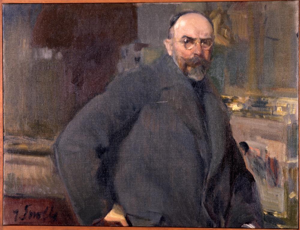 Reproduction du tableau « José Benlliure et Gil - Joaquín Sorolla » par Alpha Reproduction en peinture à l’huile