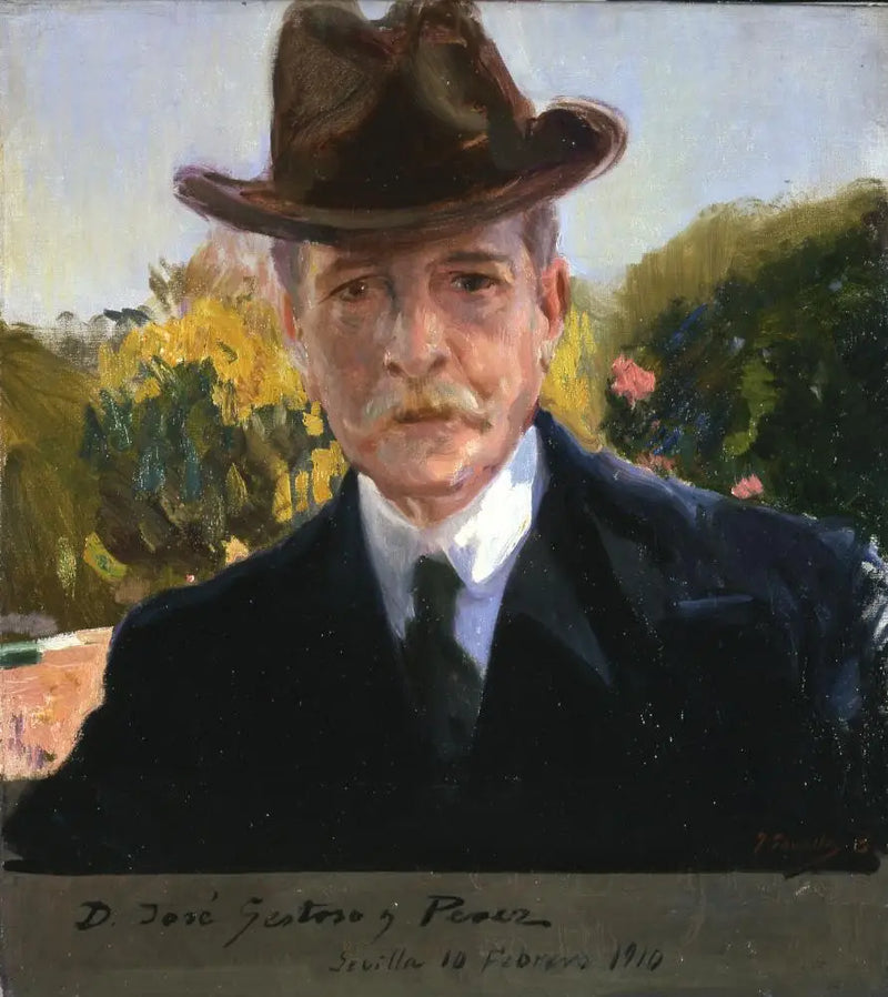 José Gestoso y Pérez - Joaquín Sorolla