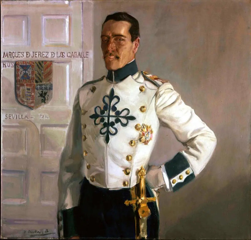 Manuel Pérez de Guzmán ve Boza Liaño Aubarede, Jerez de los Caballeros marquisi - Joaquín Sorolla