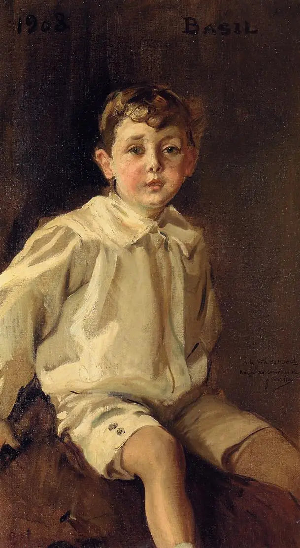 Basil Mundy Portresi - Joaquín Sorolla