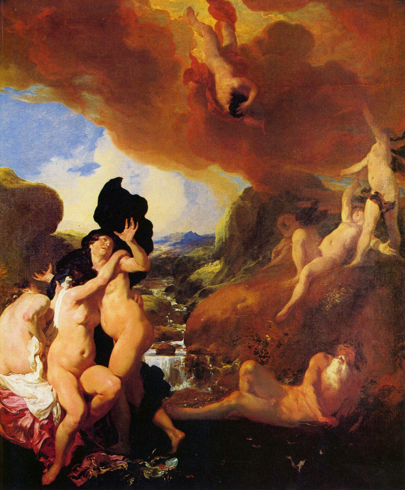 La chute de Phaéton - Johann Liss
