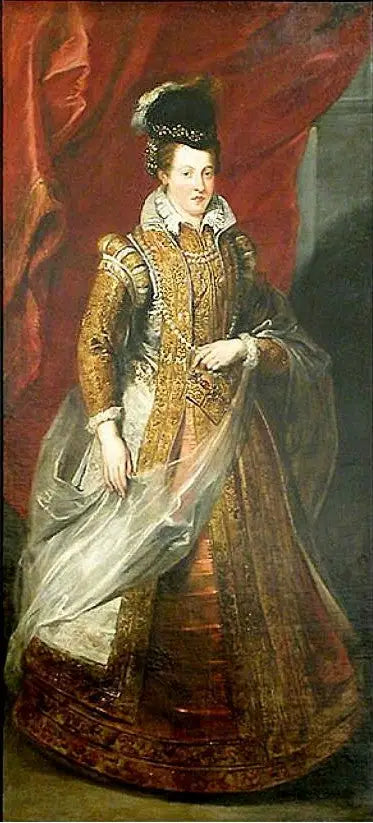 Jeanne d’Autriche grande duchesse de Toscane mère de Marie de Médicis - Peter Paul Rubens - Alpha Reproduction