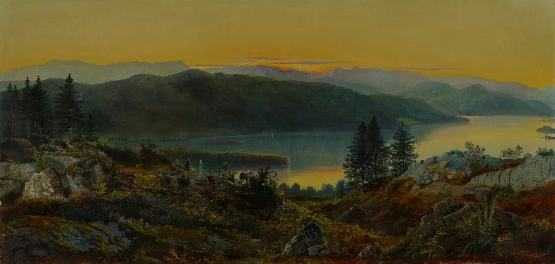 Windermere - John Atkinson Grimshaw - Alpha Reproduction