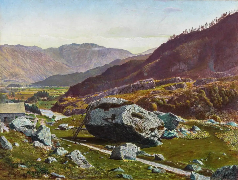 Pierre Bowder Borrowdale - John Atkinson Grimshaw - Alpha Reproduction