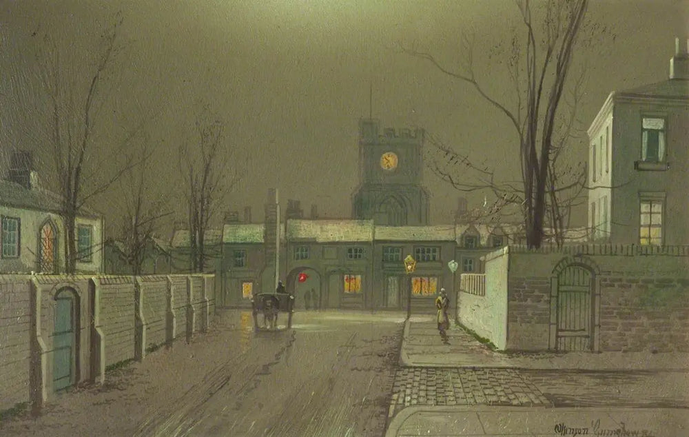 Docks de Liverpool (panneau 4 sur 5) - John Atkinson Grimshaw - Alpha Reproduction