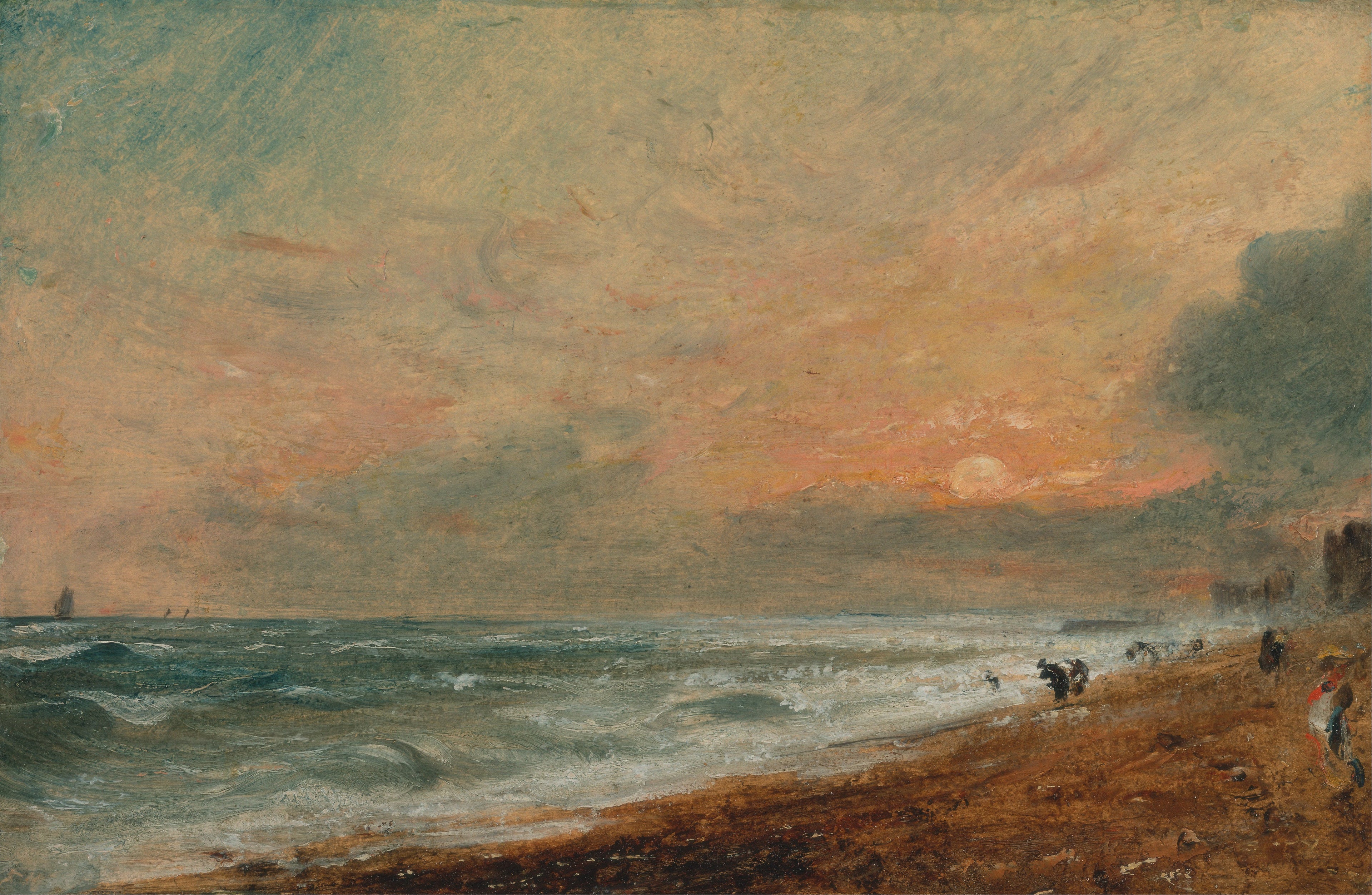 Plage de Hove - John Constable