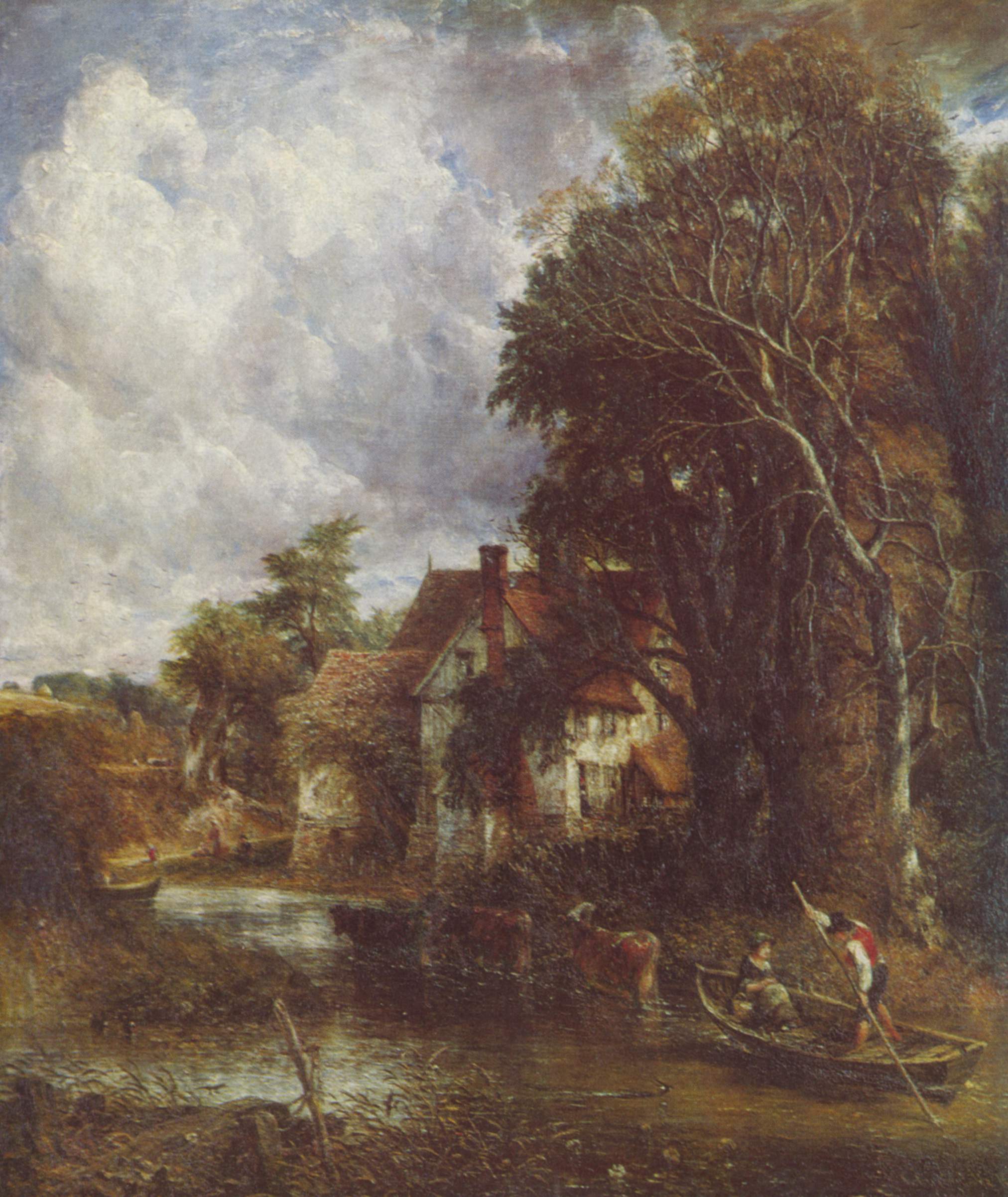 La Ferme de la vallée - John Constable